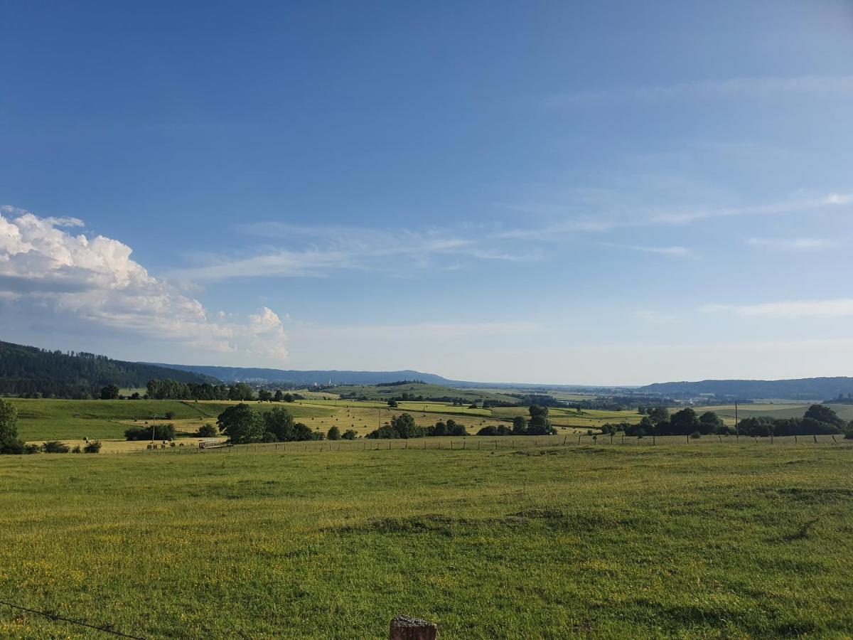 Gite Chez La So ! Avec Visite A La Ferme Arcon  Exterior photo